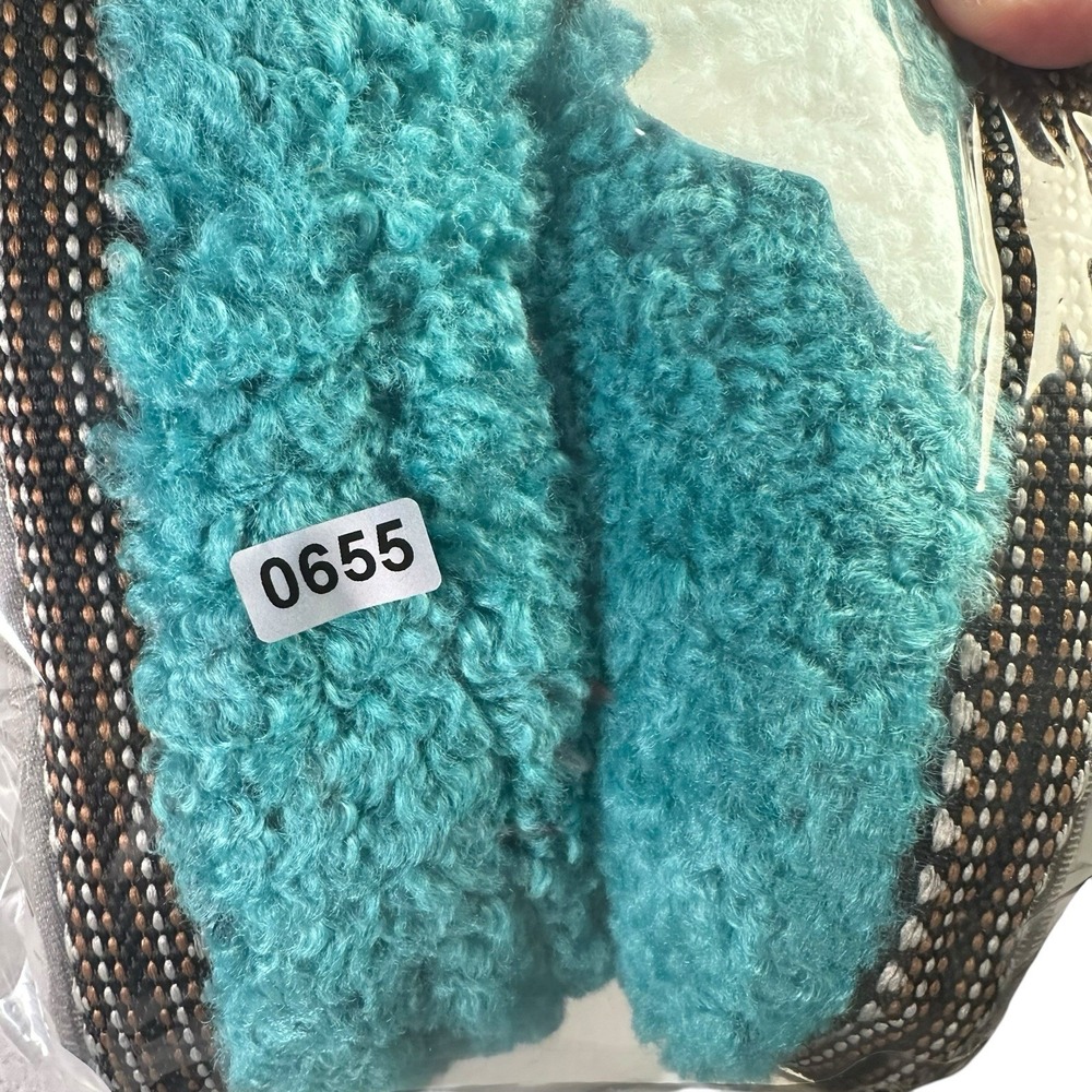 Ariat Snuggle slipper Turquoise casual loungewear slip ons womens XS (5-6) - Picture 11 of 11